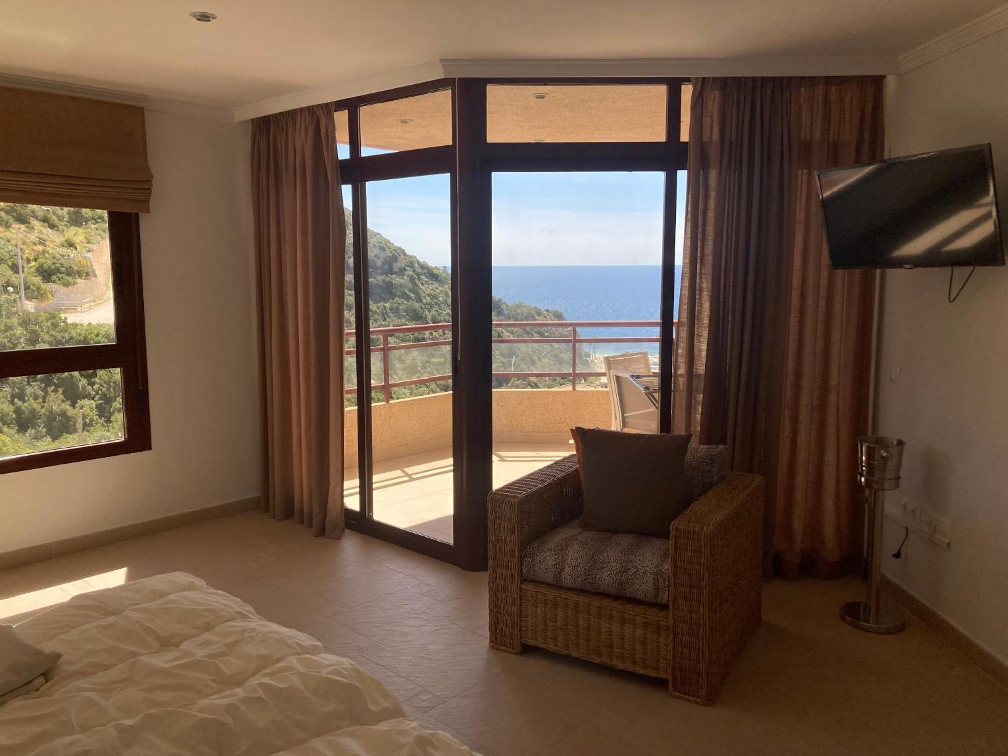 Atico Duplex Penthouse Rosa Marina Club Nautico Calpe Penon Sea Viewアパートメント エクステリア 写真