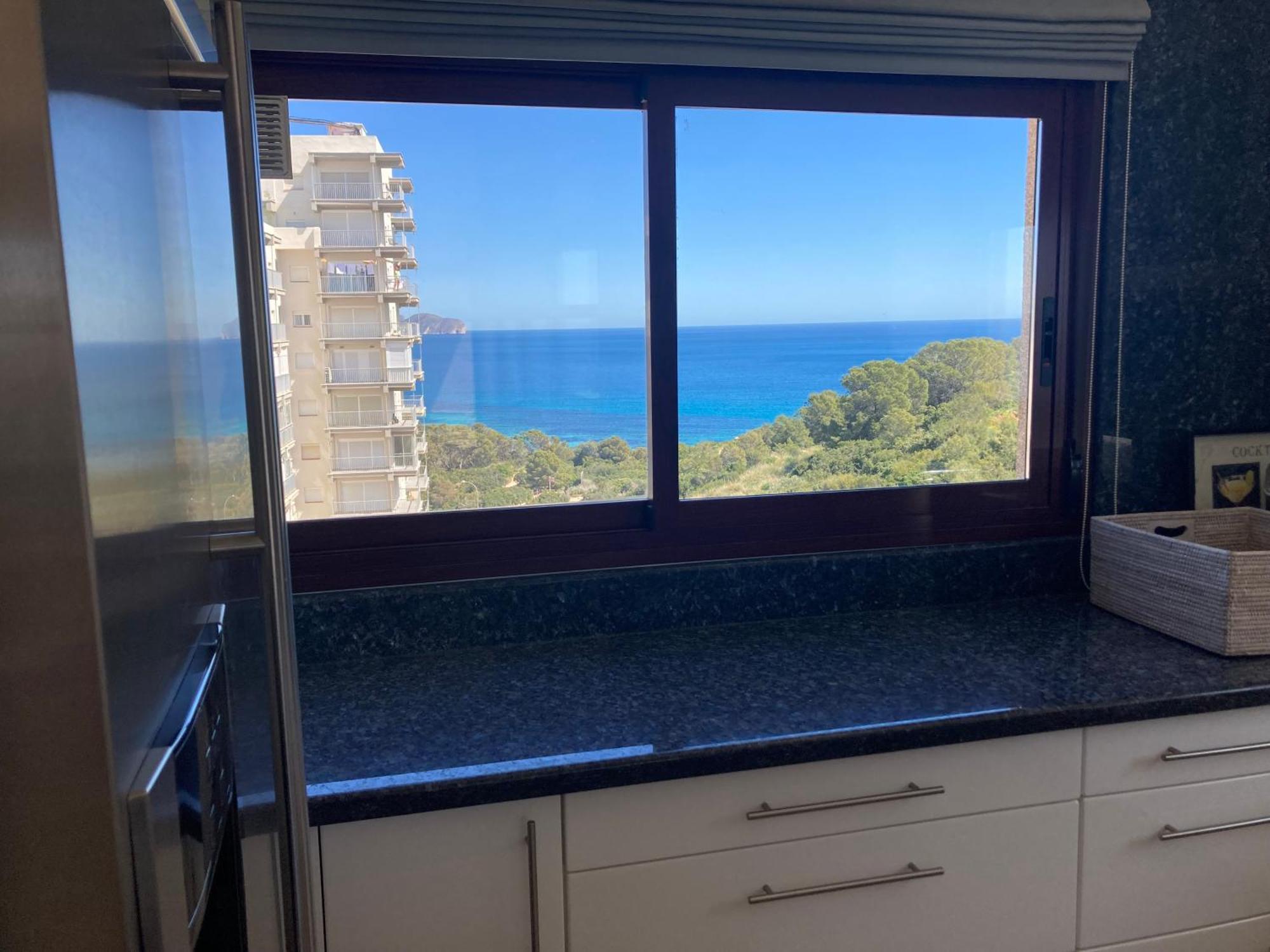 Atico Duplex Penthouse Rosa Marina Club Nautico Calpe Penon Sea Viewアパートメント エクステリア 写真